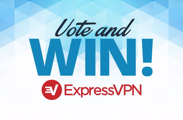 BONUS! Want (another) 12 months of free ExpressVPN? Vote in the 2018 BestVPN.com Awards!