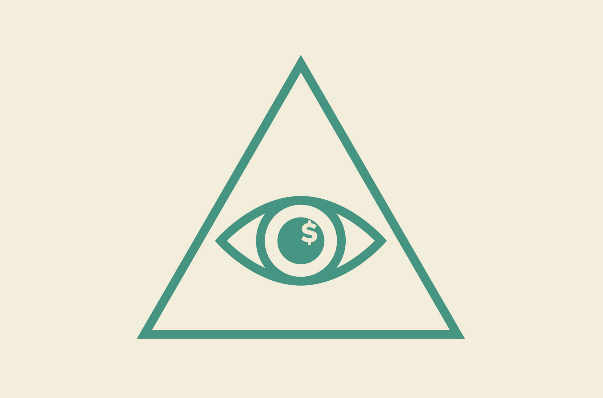 And eye with a dollar sign.