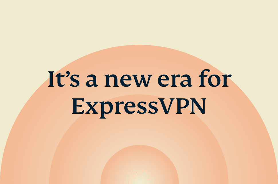 ExpressVPN new era concentric circles.
