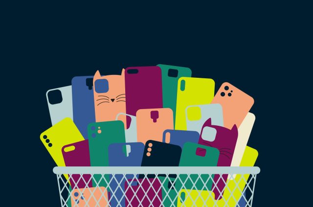 What to do with old phone cases