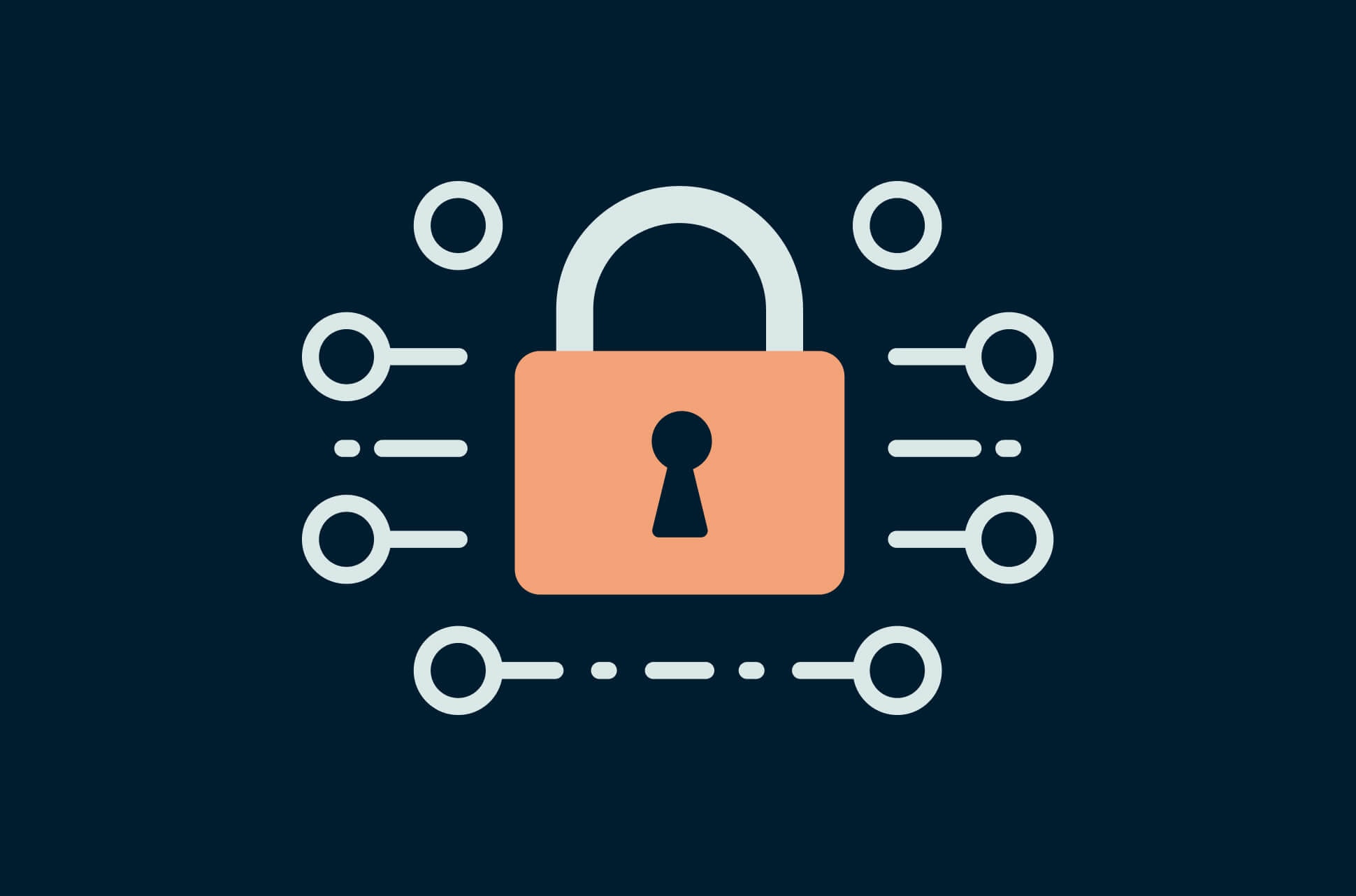 Ein Vorhängeschloss