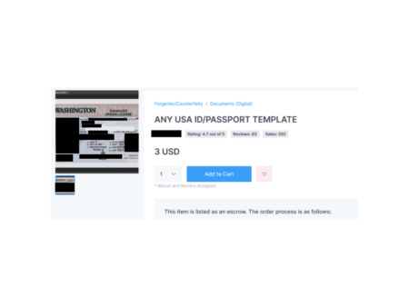 Dark Web Screen Shot