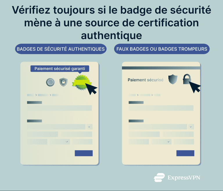 Illustration showing importance of checking for website privacy terms before sharing data.