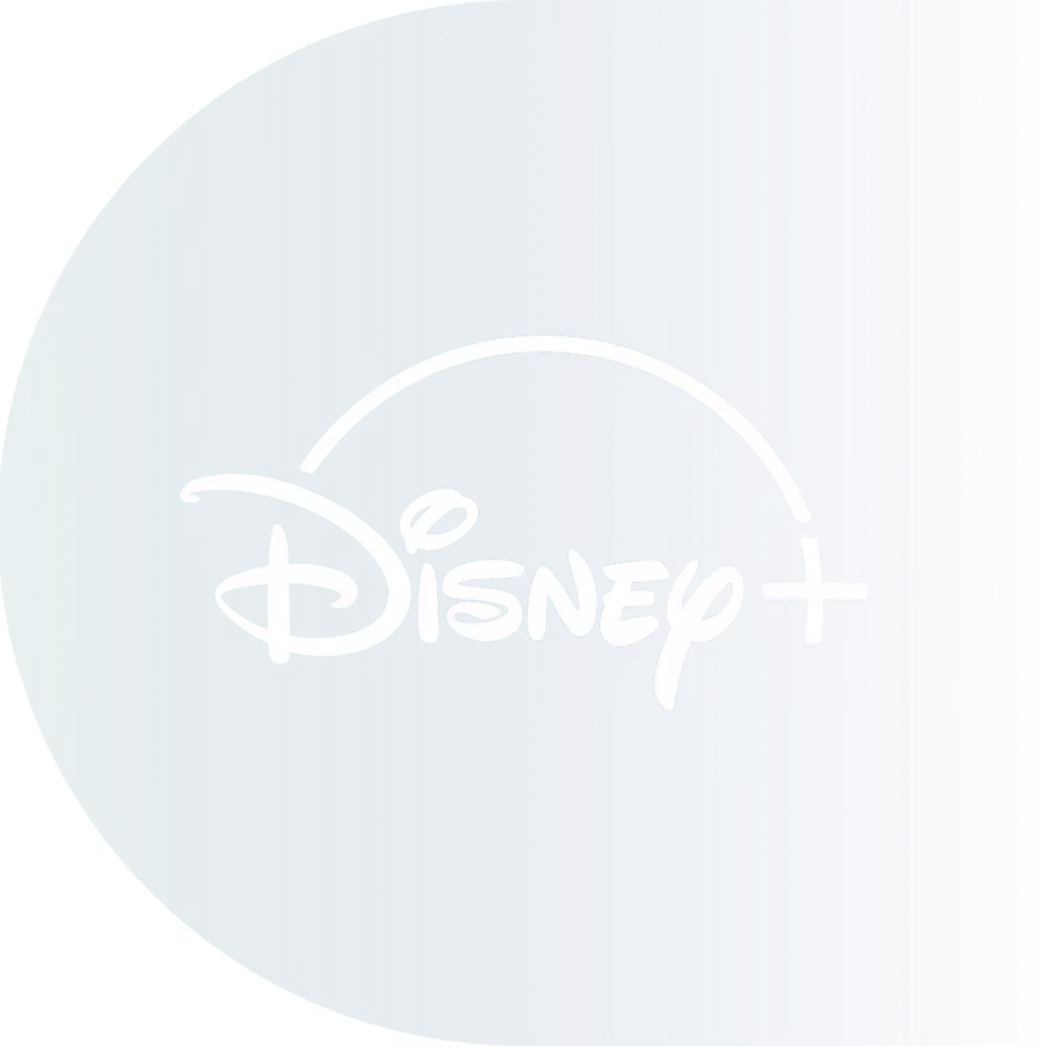 Strömma Disney+ privat och säkert med ExpressVPN. Disney+ logotyp.