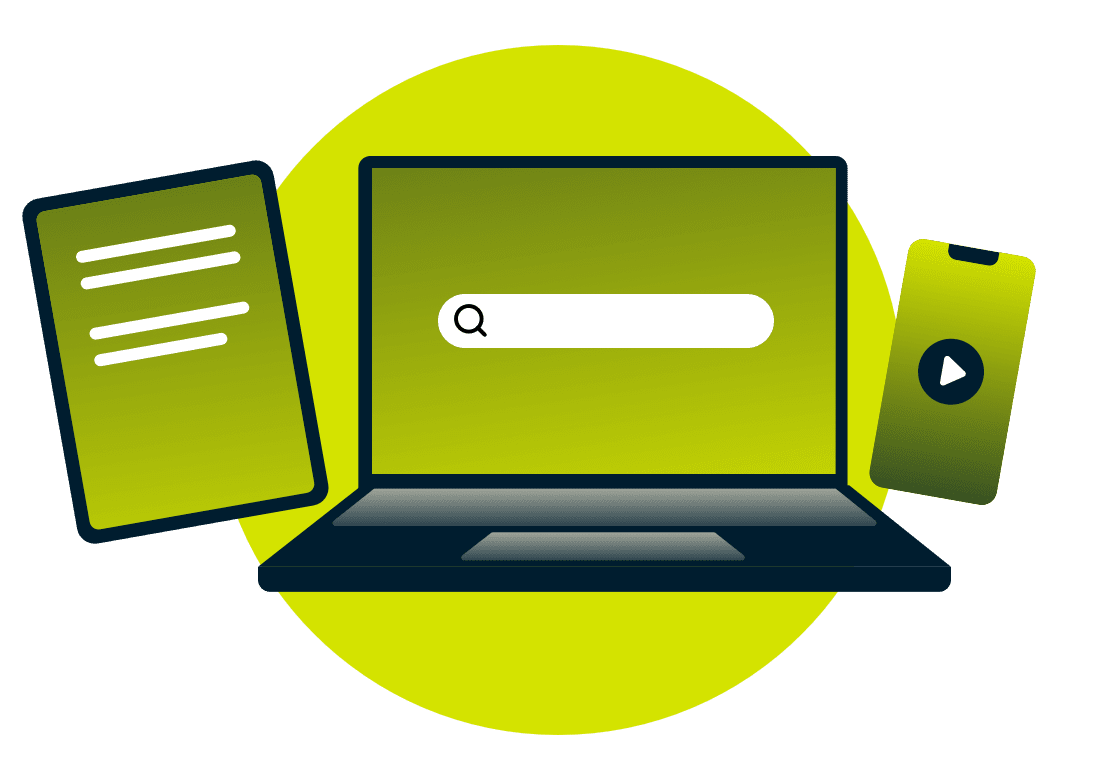 Laptop, tablet dan telepon.