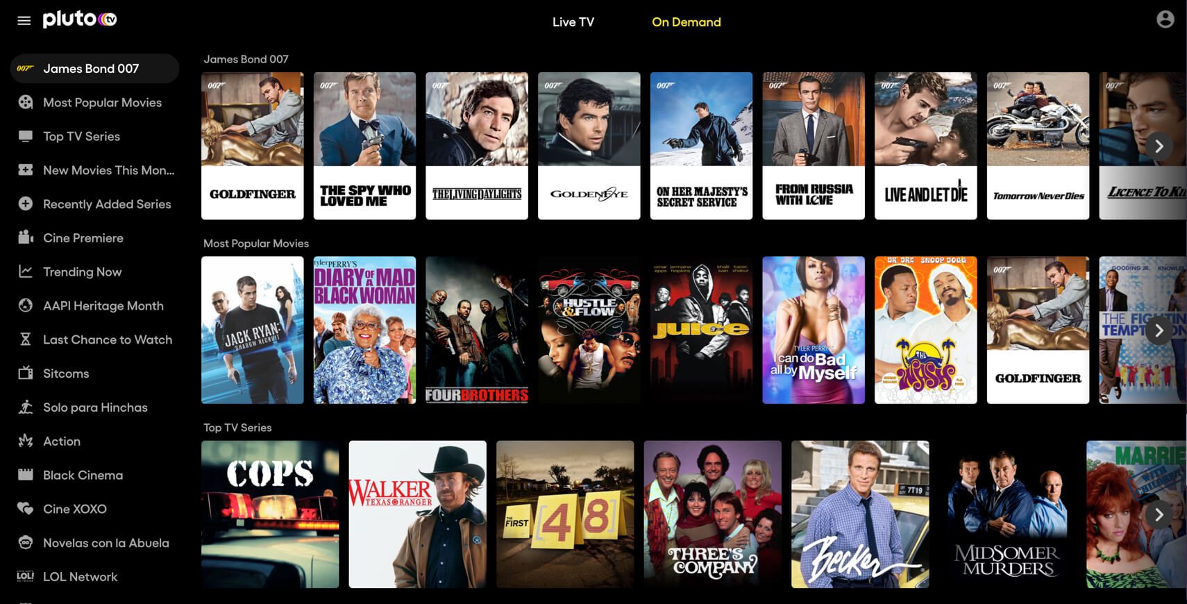 Смотрите Pluto TV с VPN