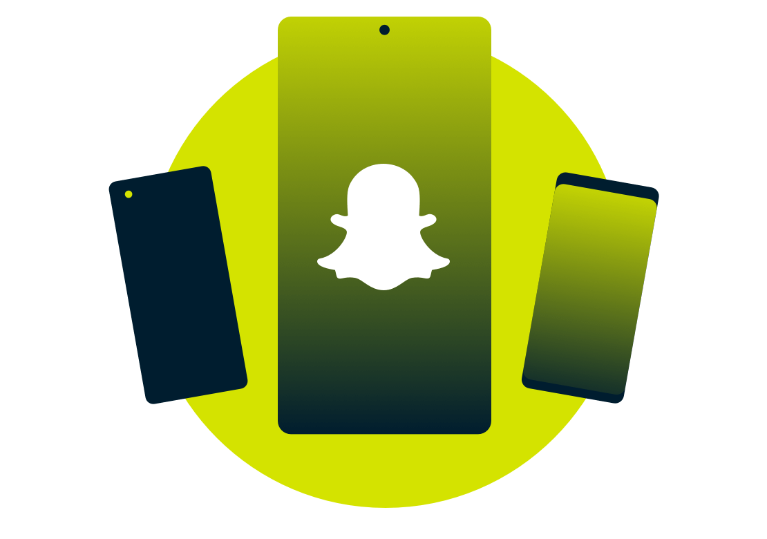 Utiliza una VPN para acceder a Snapchat en tu teléfono móvil.