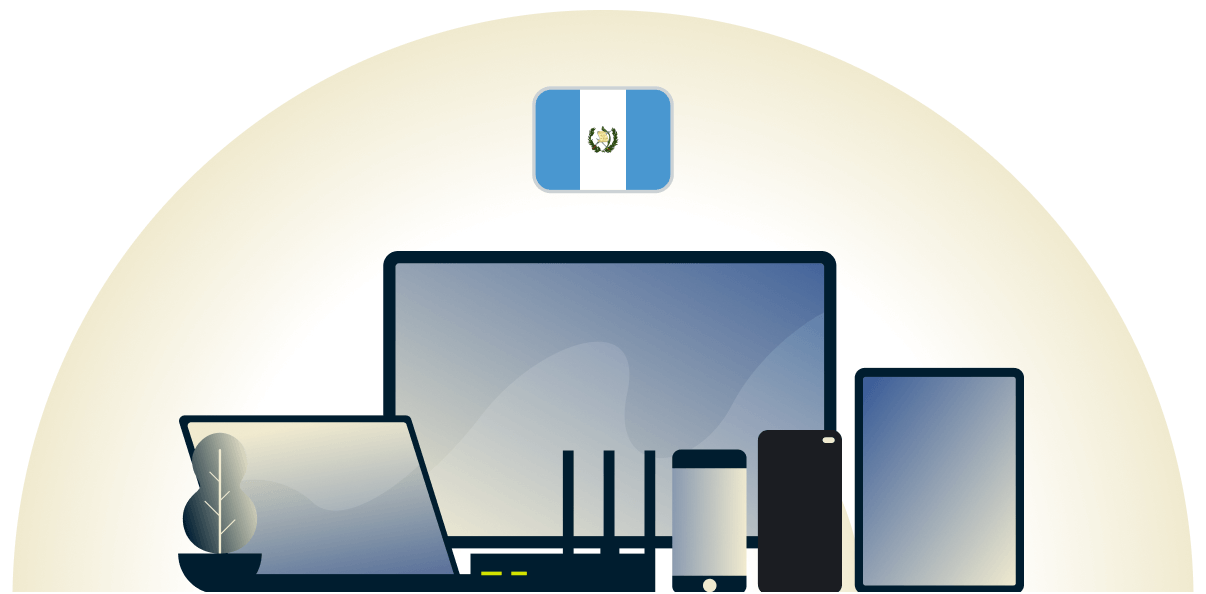 Guatemala VPN protecting a variety of devices