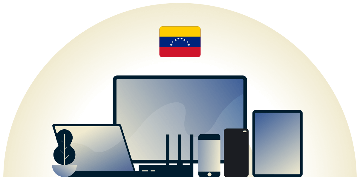 Venezuela VPN protegendo uma variedade de dispositivos.