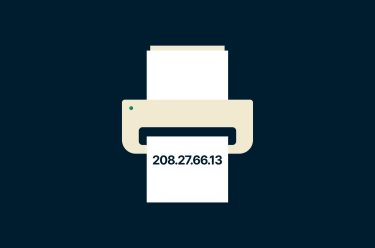 How to find a printer IP address