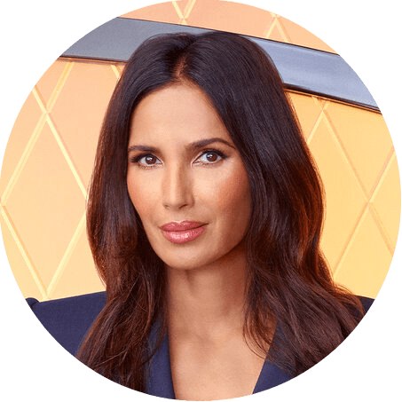 Padma Lakshmi, Top Chef sunucusu.