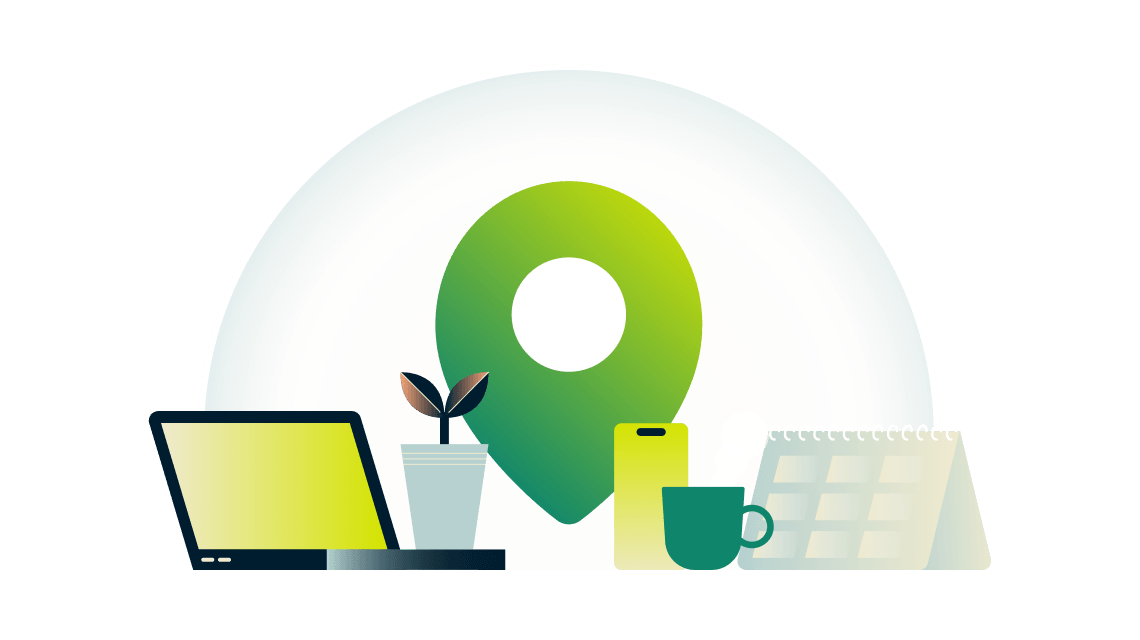 ロックされたサーバーの山。