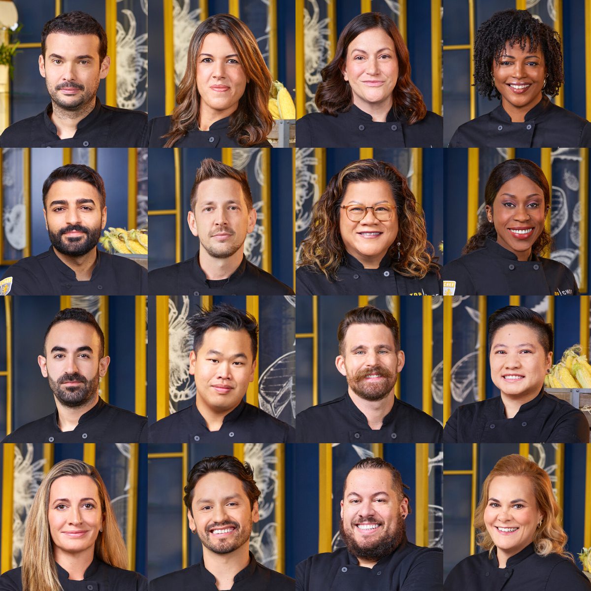 Top Chef: World All-Stars katılımcıları.
