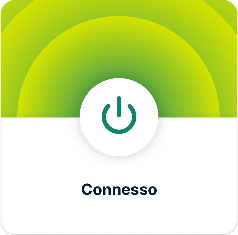 Installare una VPN passaggio 3. App connessa.
