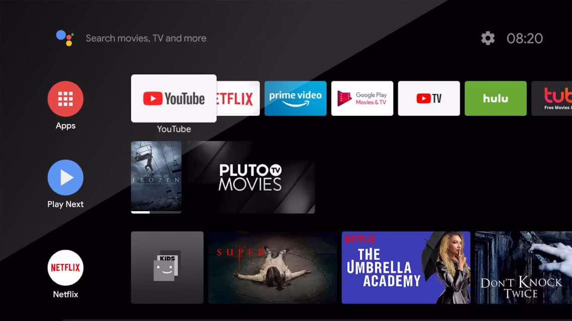 VPN funktioniert mit Android TV.