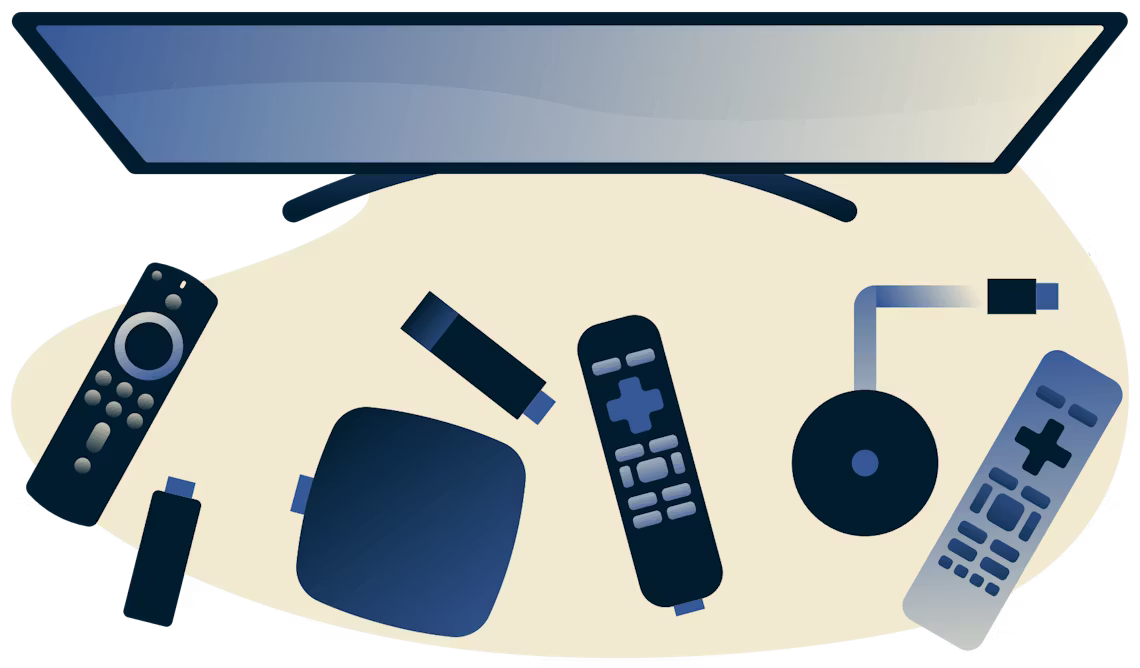 Android TV VPN สำหรับการมิเรอร์หน้าจอและการหล่อ.