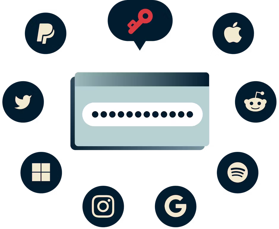 ExpressVPN Keys remembers your passwords so you don't have to!